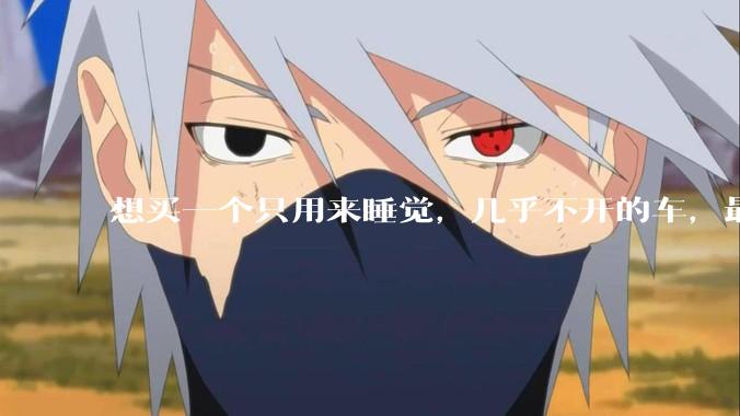 想买一个只用来睡觉，几乎不开的车，最低成本是多少？